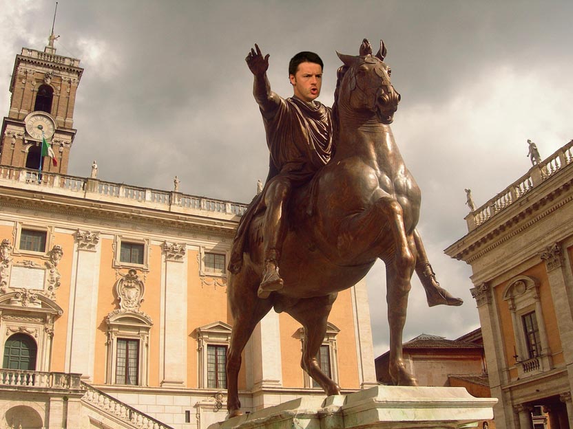 Le mani (di Renzi) sul Campidoglio