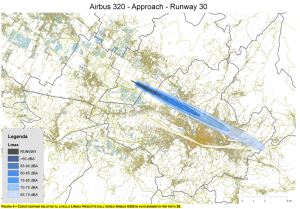 Curve rumore atterraggio pista 30. pag 212