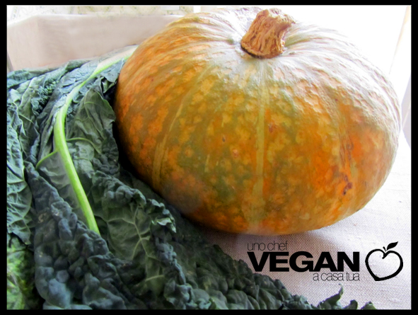 Pesto di Cavolo Nero e Semi di Girasole con Dadolata di Zucca