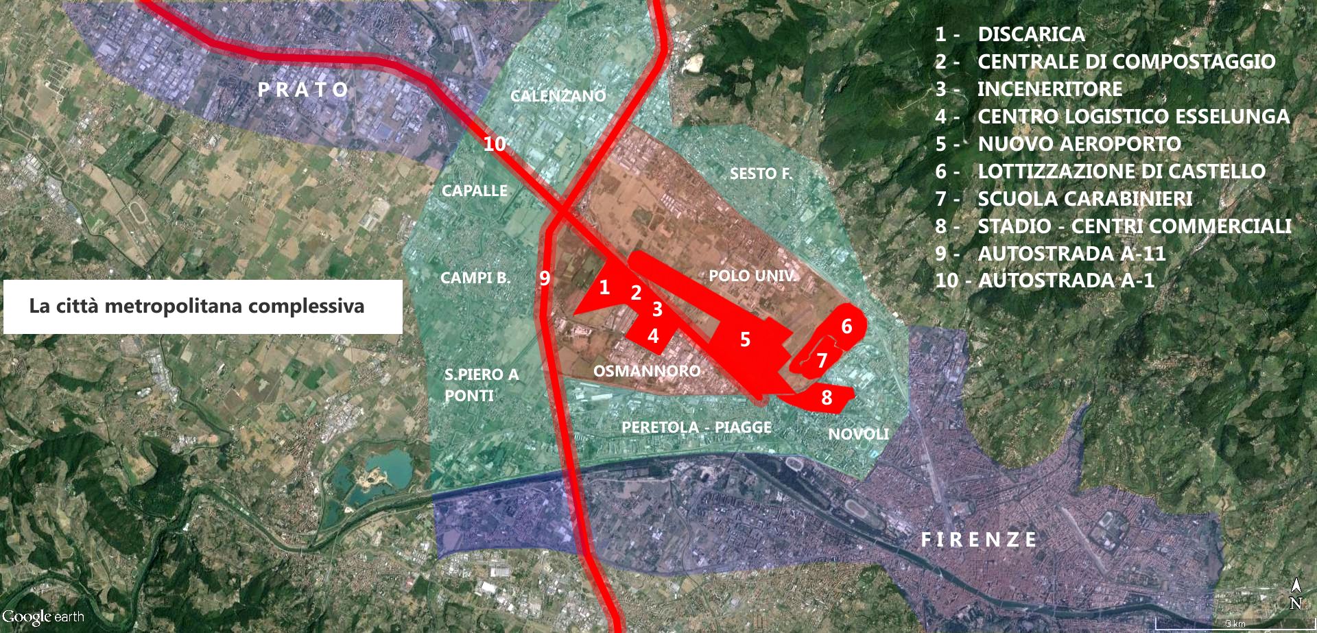 Aeroporto e inceneritore: quali conseguenze per il “sistema” della Piana?