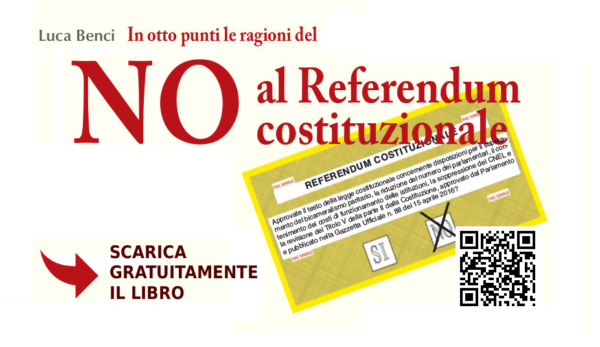 Libro perUnaltracittà: "In otto punti le ragioni del NO al Referendum costituzionale" - Scaricalo gratis