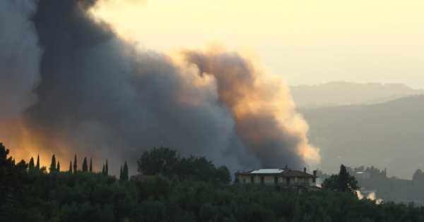 L'incendio nella discarica del Cassero a un anno di distanza