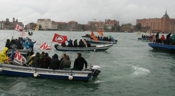 Da Venezia: No alle Grandi Navi