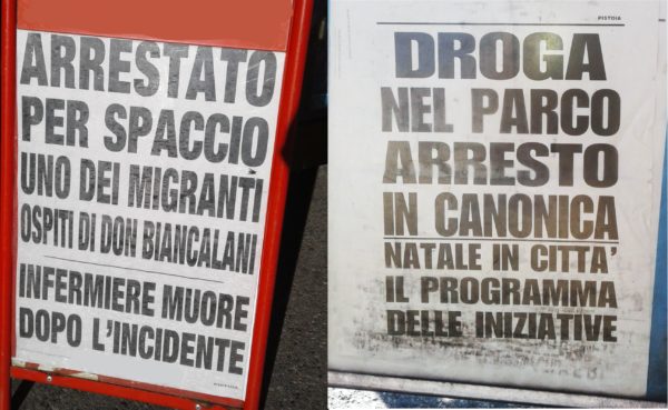 Vicofaro a Pistoia: sbatti il mostro in prima pagina!