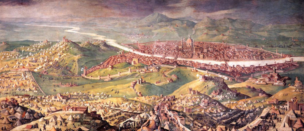 L'Assedio di Firenze (1530), fine della Repubblica, Giorgio Vasari