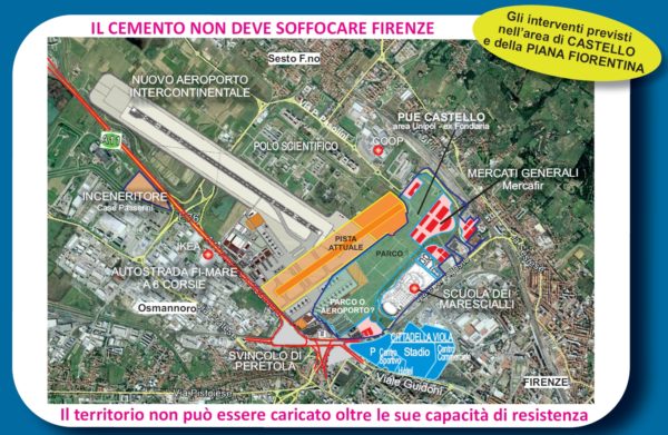 Nuovo aeroporto di Firenze: tagliamo le ali ai padroni del cemento!