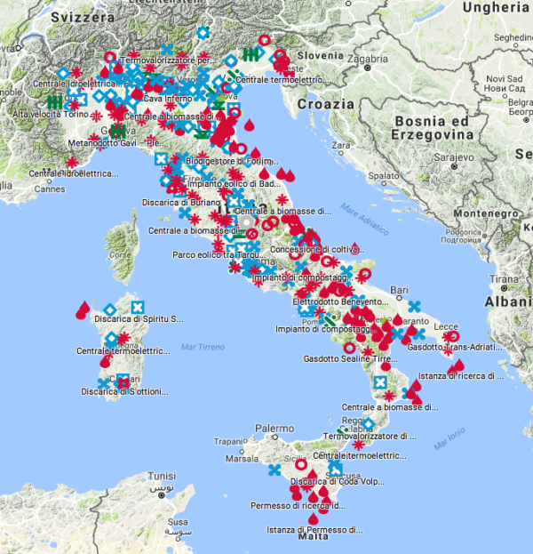 Le resistenze nei territori difendono e rilanciano il Bel Paese, verso l'8 dicembre