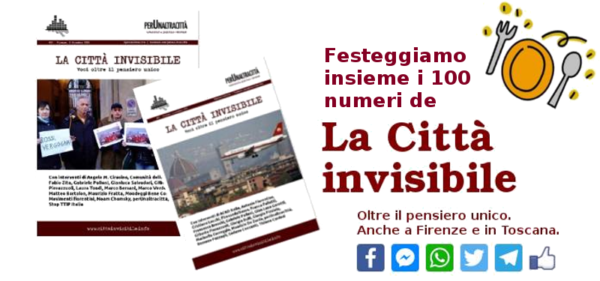 Festeggiamo i 100 numeri de La Città invisibile. Sarai dei nostri il 26 febbraio?