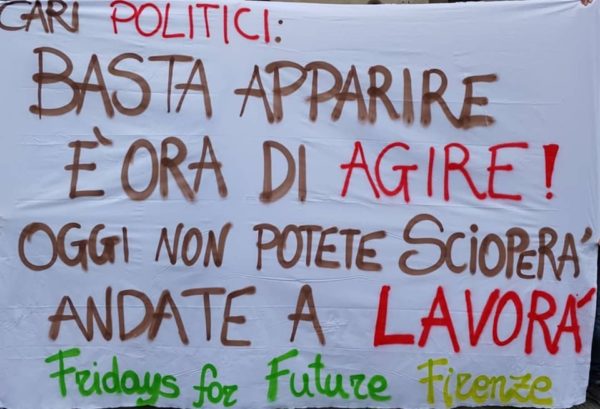 Clima, i No Tunnel Tav agli amministratori: "Come osate devastare la città?"