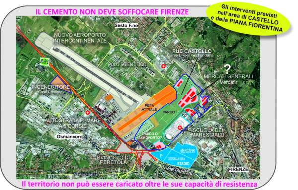 Lo stadio di Firenze e l’area a nord-ovest: quale futuro?