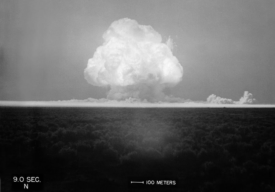 16 luglio 1945, il test Trinity inaugura l'era dell'atomica