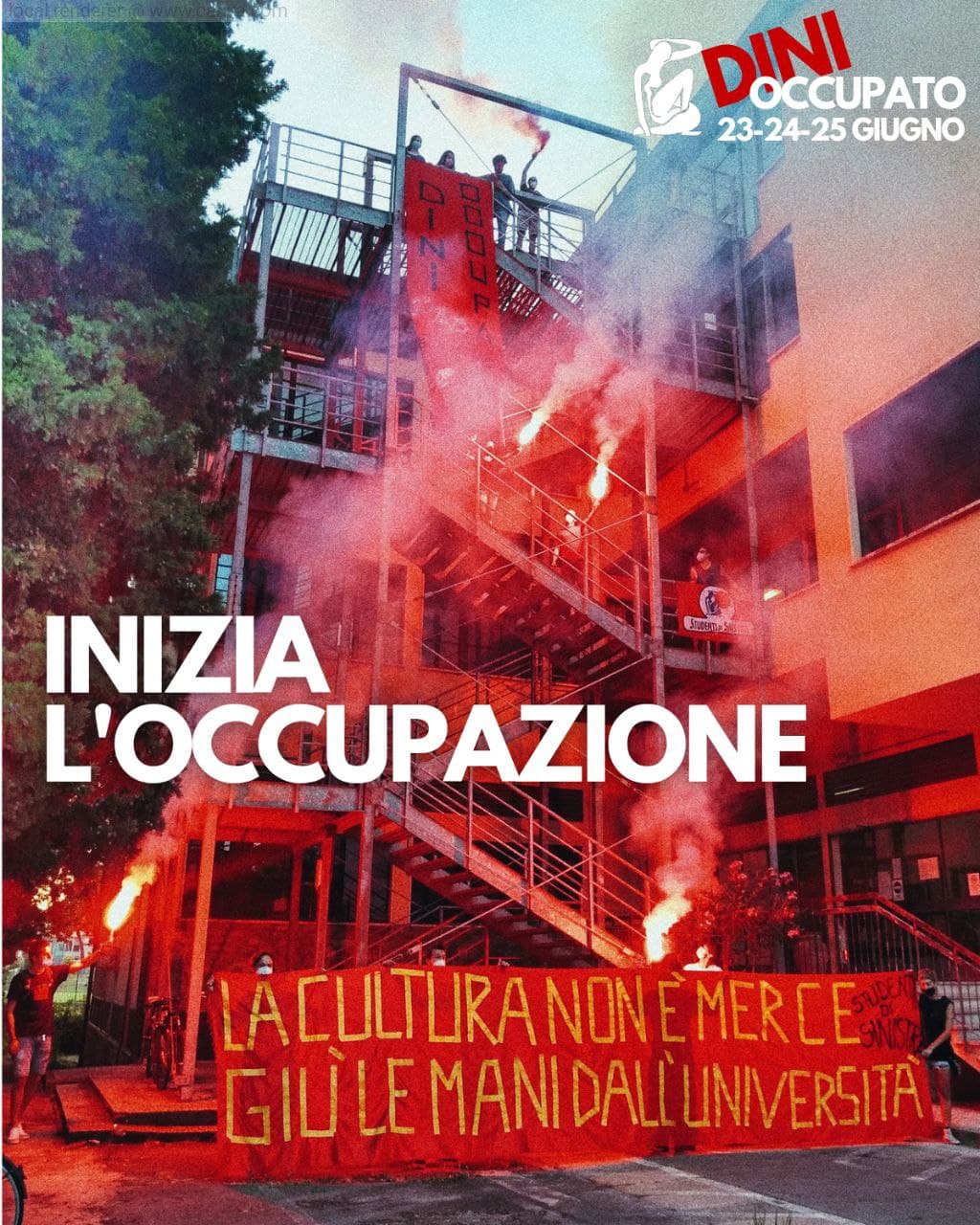 A Firenze: Ulisse Dini occupato perché senza spazi non è Università