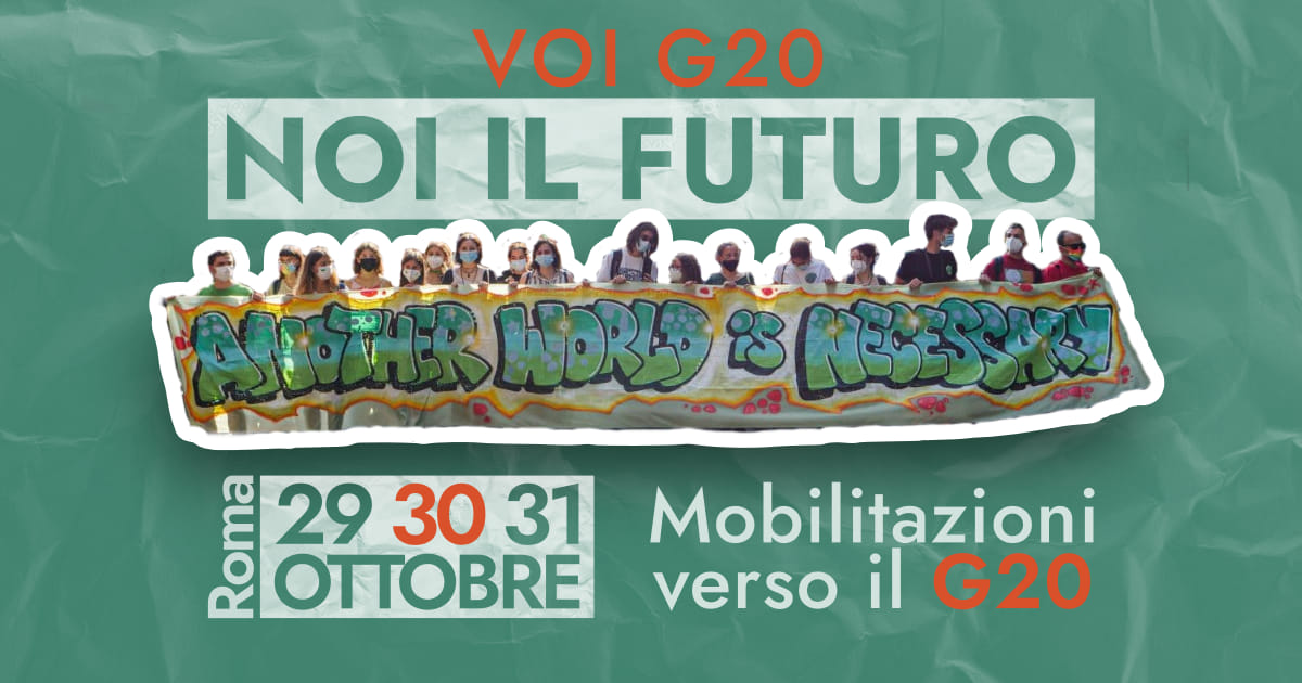 Voi G20, noi il futuro: le iniziative in campo in occasione del G20