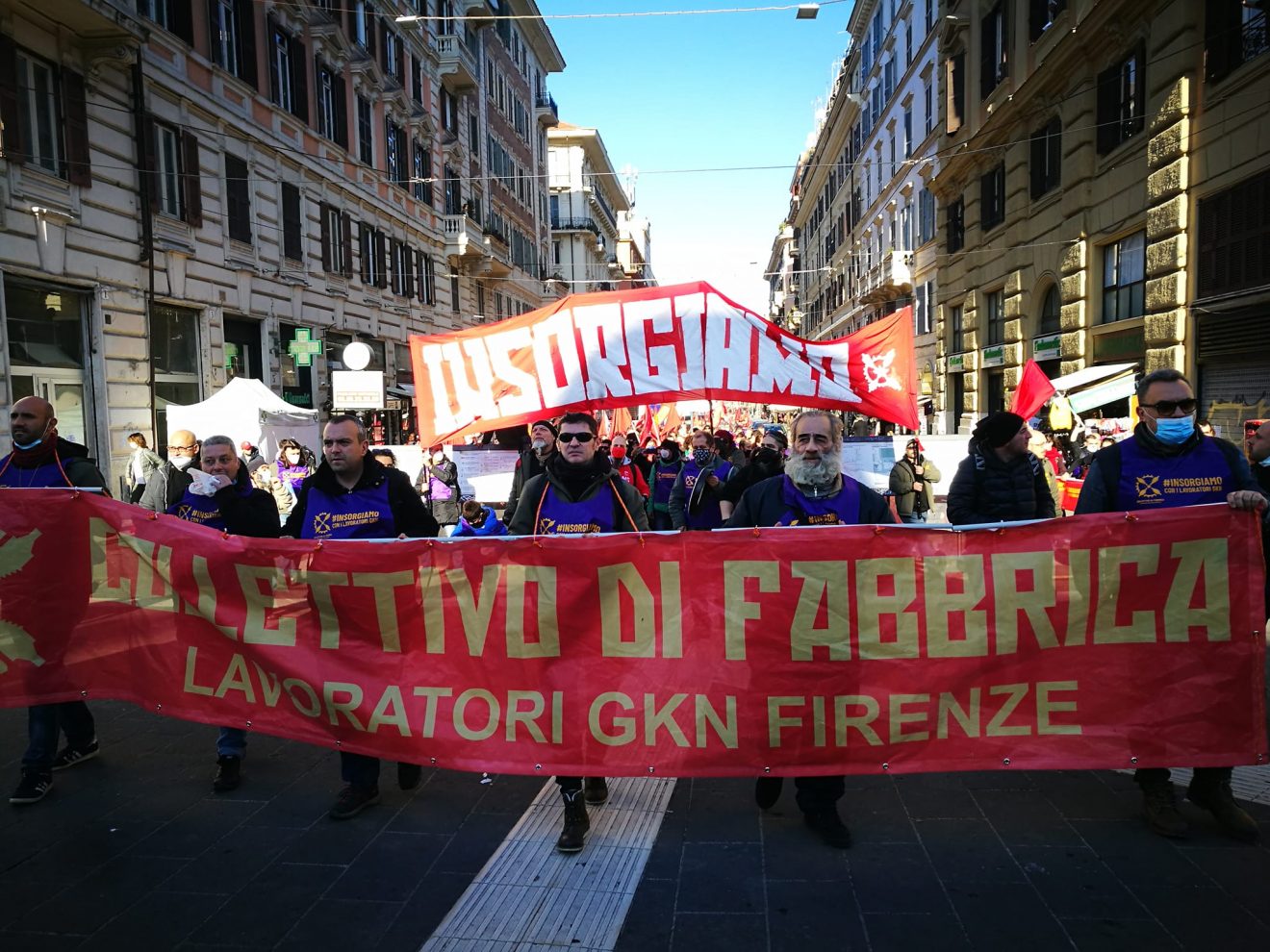 L’ex Gkn riapre i licenziamenti  L’assemblea dei lavoratori: “Qf pensi a pagare gli stipendi e le istituzioni diano il via alla reindustrializzazione”. Il 29 gennaio assemblea dei solidali