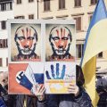 Manifestazione contro la guerra in Ucraina a Firenze