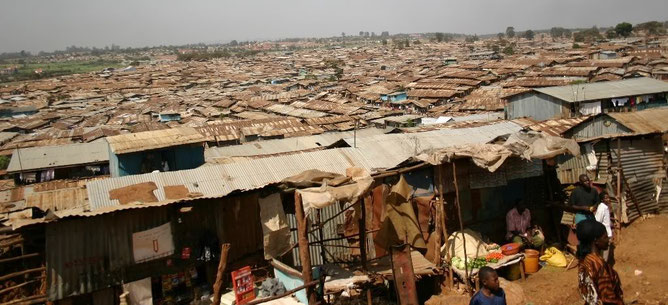 la qualità della vita a Kibera