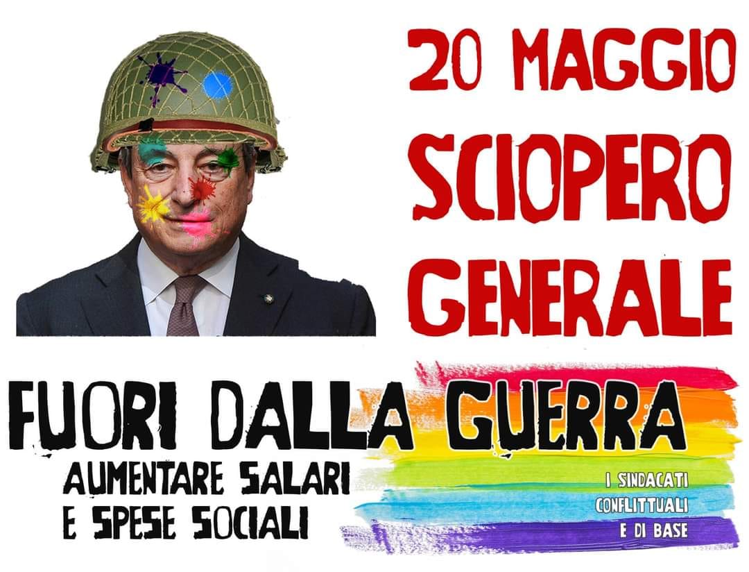 Sciopero 20 maggio 2022