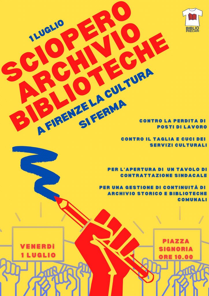 Sciopero Biblioprecari