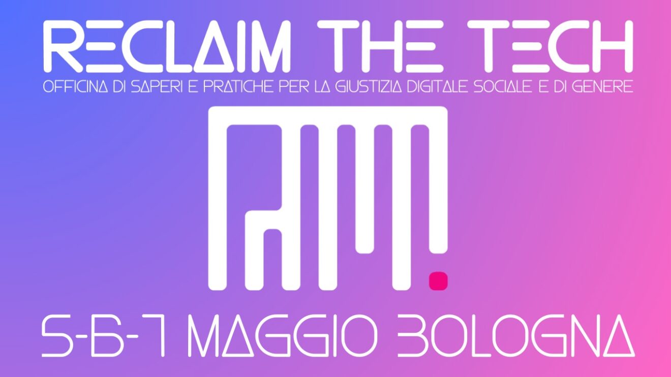 Reclaim the Tech, per una tecnologia digitale nonviolenta