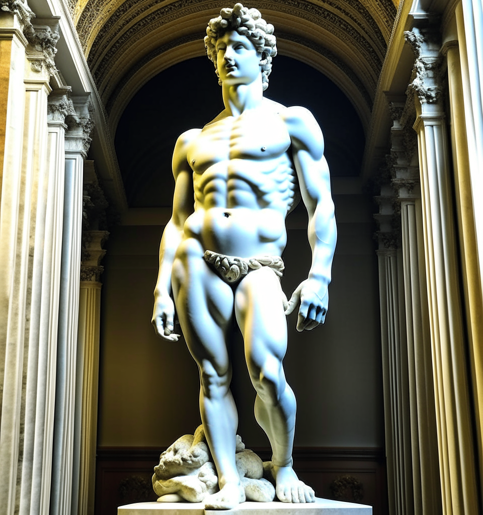 Immagine che contiene edificio, arte, Scultura classica, monumento Descrizione generata automaticamente