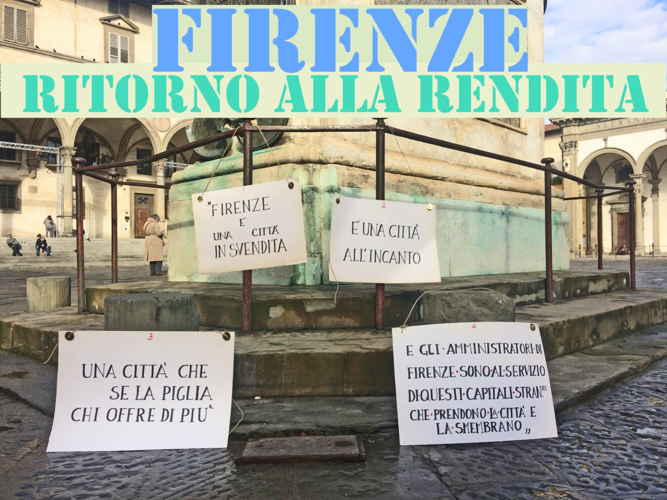 Firenze, ritorno alla rendita