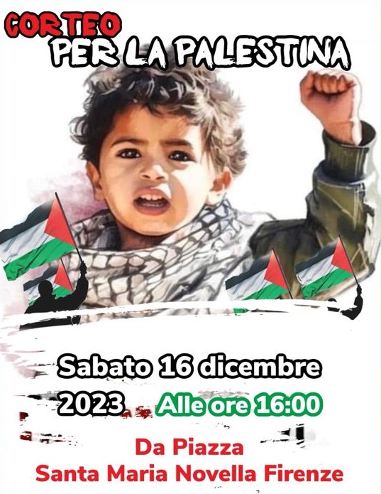 Manifestazione per la Palestina