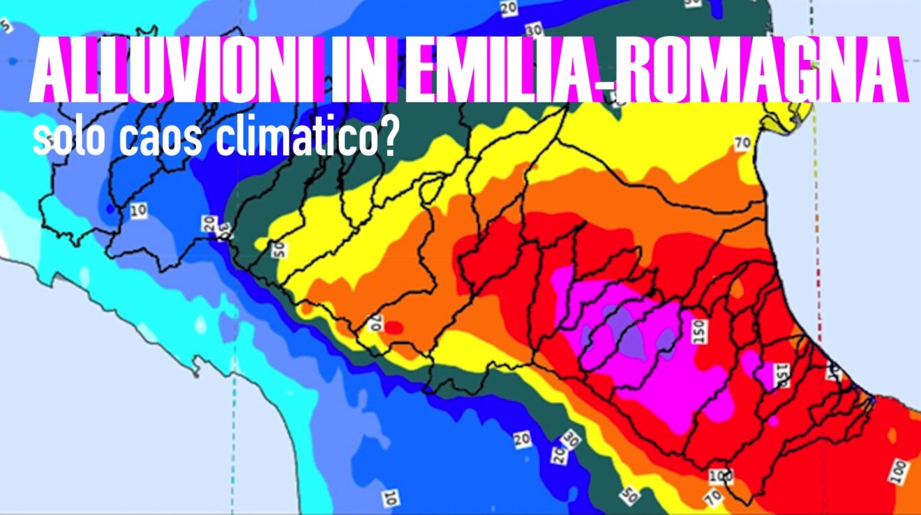 Alluvioni in Emilia-Romagna: solo caos climatico?