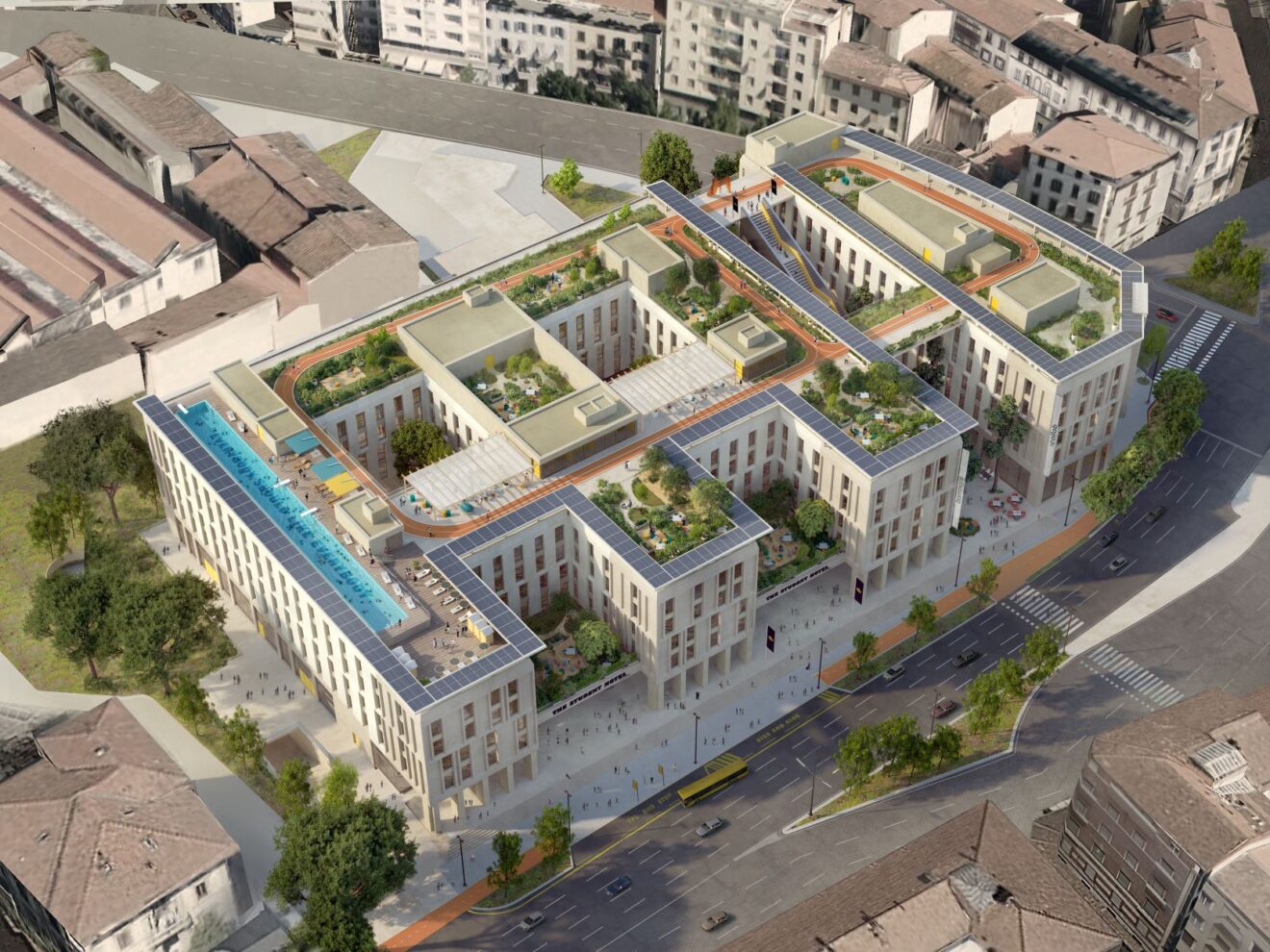 Si pronuncia Social Hub, si legge ennesimo albergo