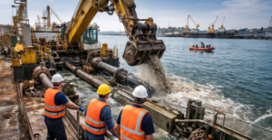 Escavazione di fondale (foto d'archivio)
